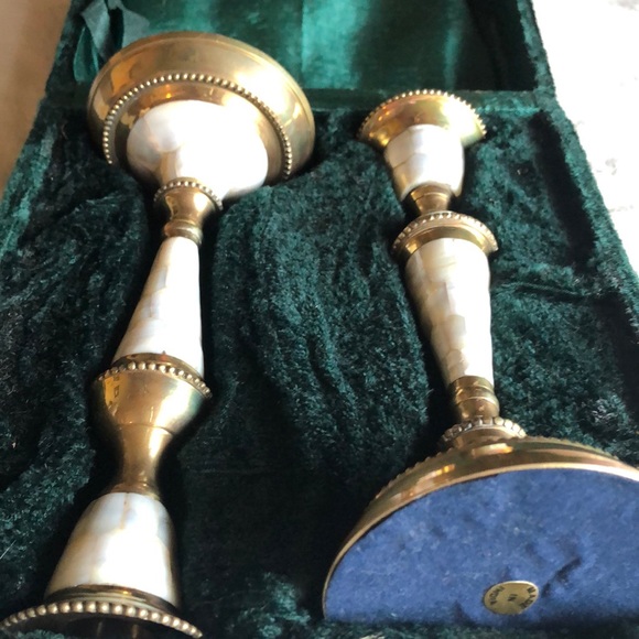 Pair of vintage Candle Sticks ❤️ - Picture 5 of 8